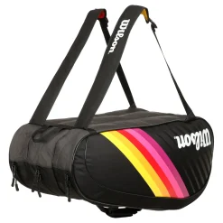 Cheap Team VHS Racket Bag 12 Pack Special Edition - Black, Multicoloured Racket Bags