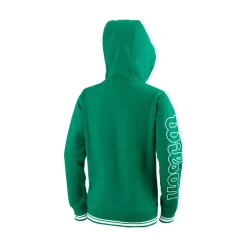 Shop Team Zip Hoodie Boys - Green, White Jackets