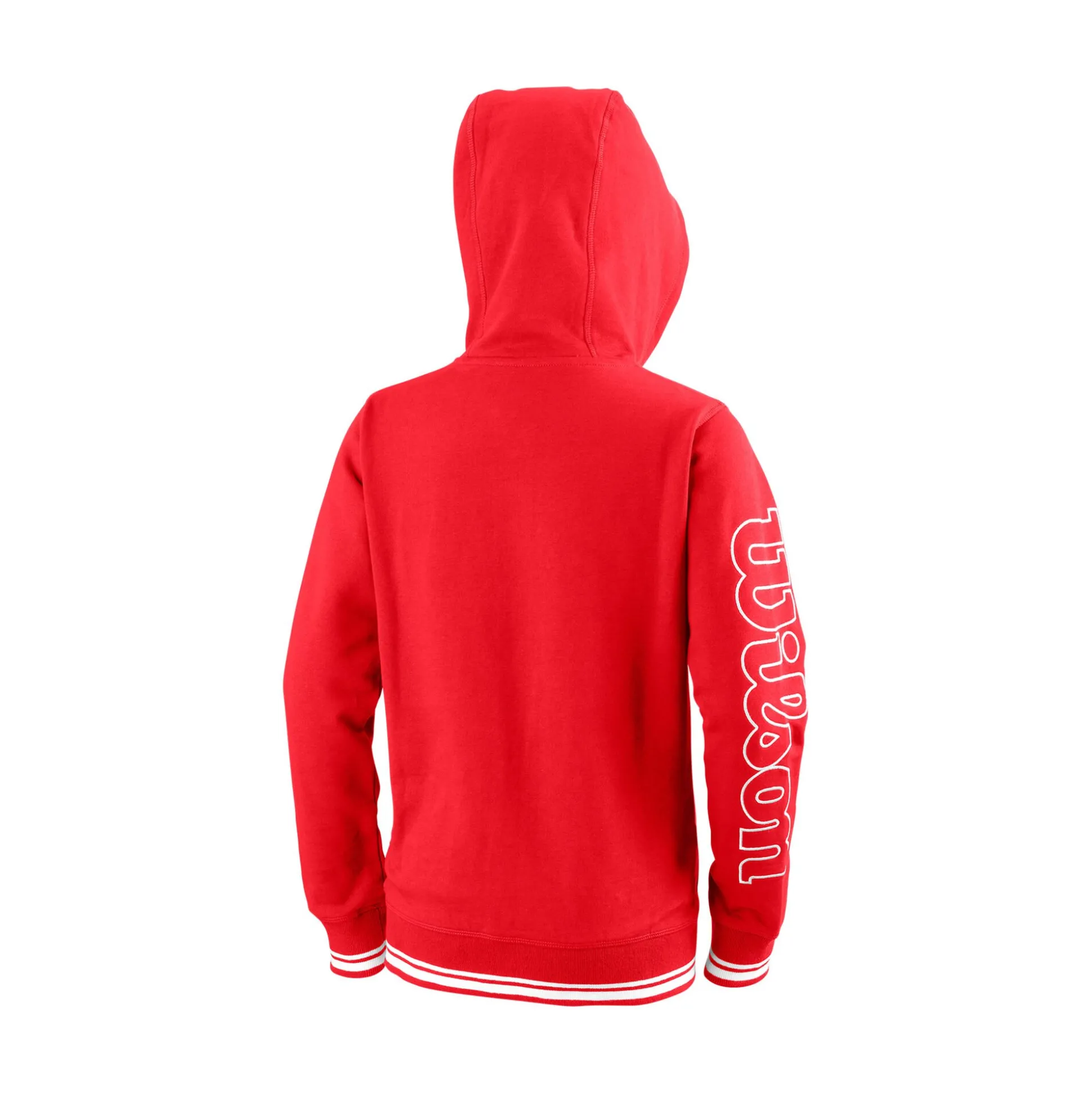 Shop Team Zip Hoodie Boys - Red, White Jackets