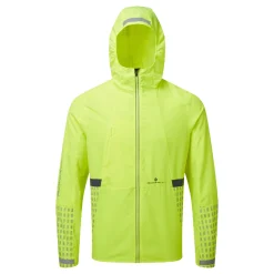 Online Tech Afterhours Running Jacket Men - Neon Yellow Running Clothing