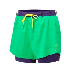 Sale Tech Distance Twin Shorts Women - Green, Violet Running Clothing|Shorts