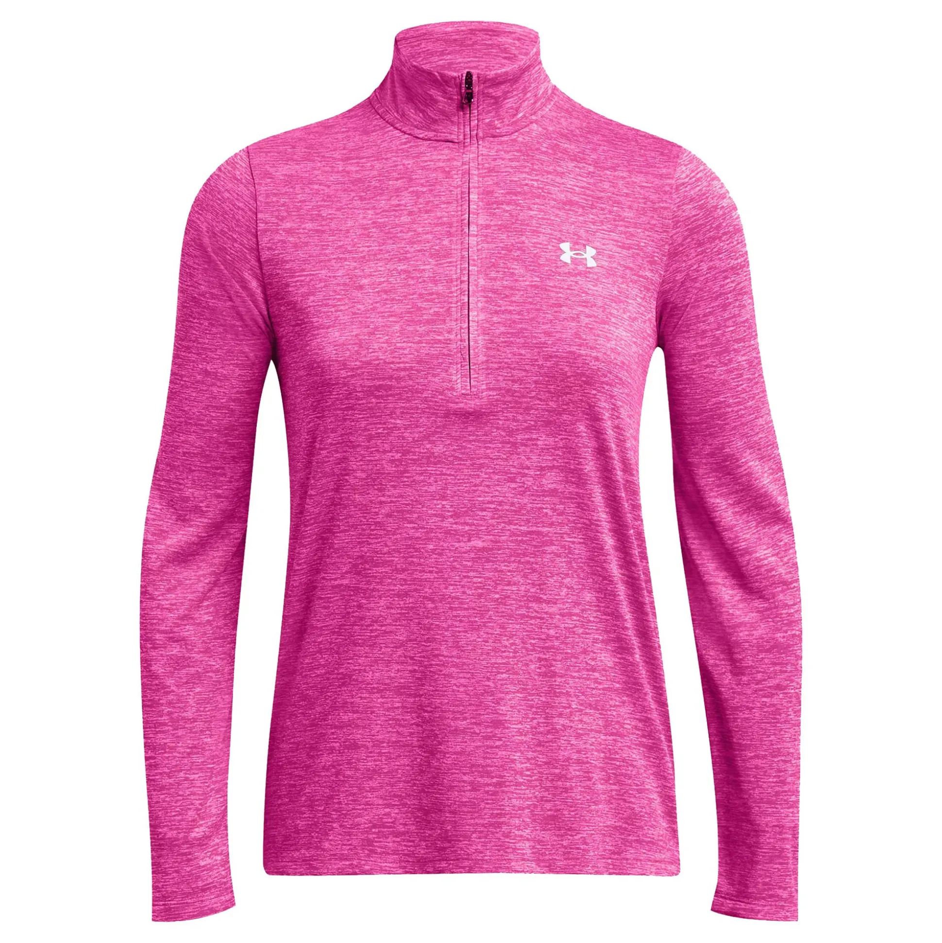 Fashion Tech Half-Zip Twist Long Sleeve Women - Shirts