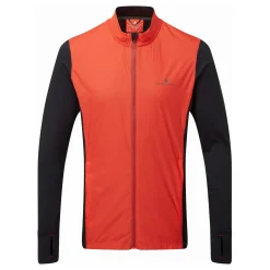 Cheap Tech Hyperchill Running Jacket Men - Orange, Black Running Clothing