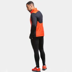 Cheap Tech Hyperchill Running Jacket Men - Orange, Black Running Clothing
