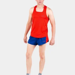Sale Tech Revive Racer Shorts Men - Blue, Red Running Clothing|Shorts