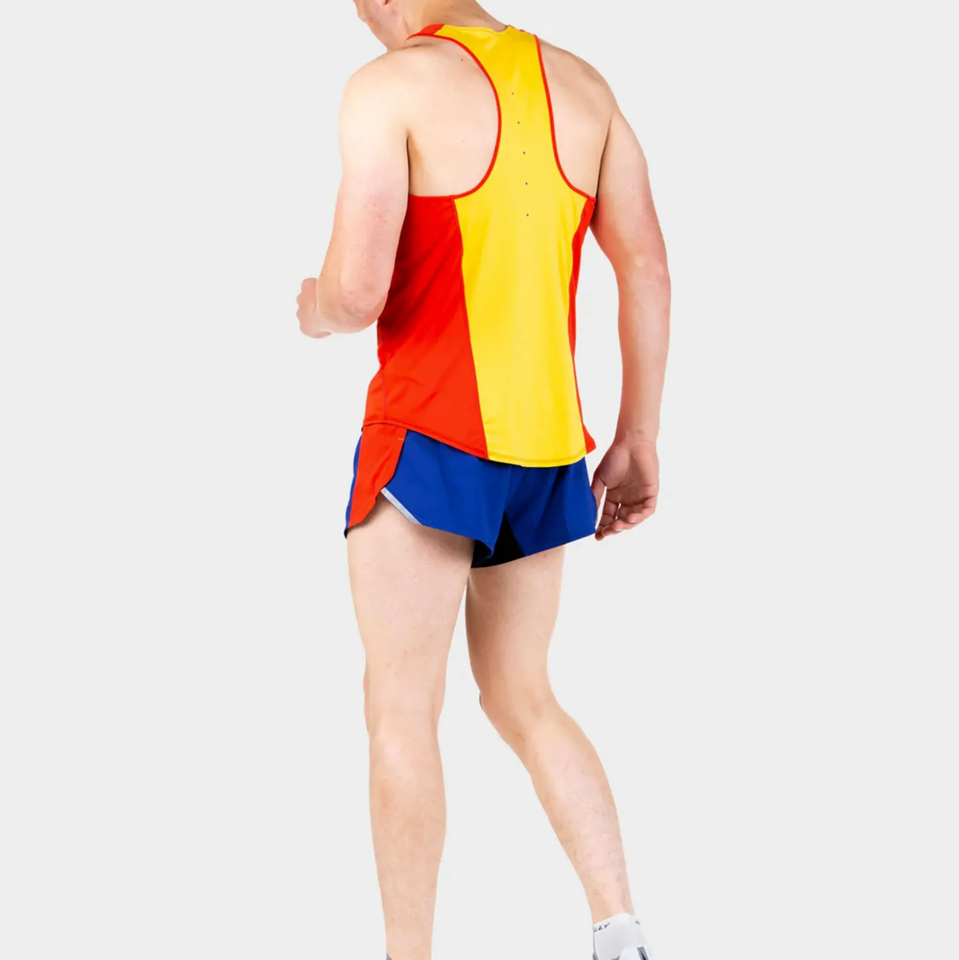 Sale Tech Revive Racer Shorts Men - Blue, Red Running Clothing|Shorts