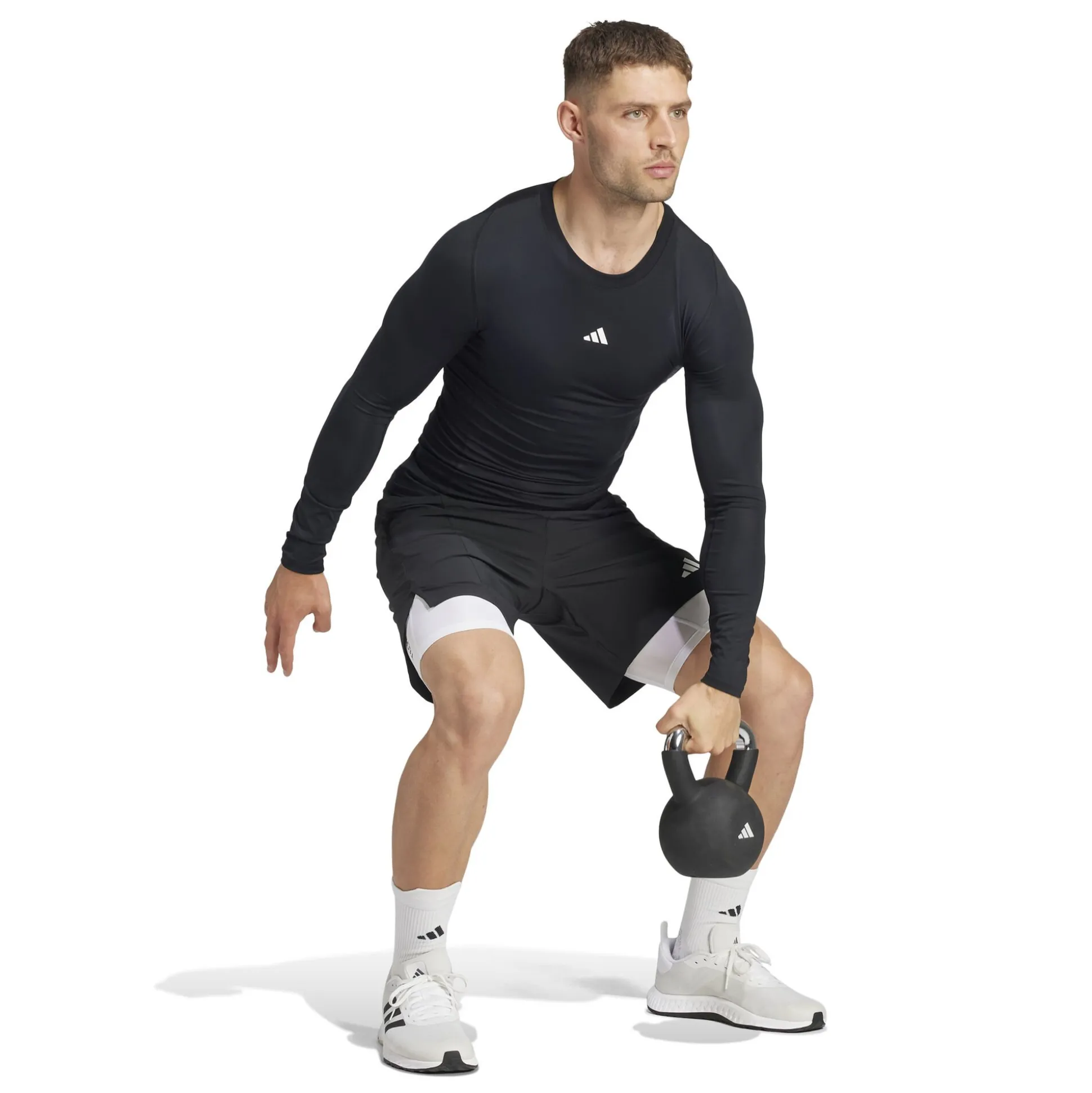 Online TechFit Longlseeve Long Sleeve Men - Shirts