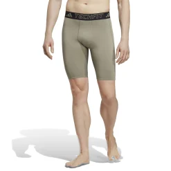 Shop Techfit Training Short Tight Men - Olive, Black Pants
