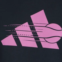 New Tennis 3 Stripes T-Shirt Men - Black, Violet Shirts