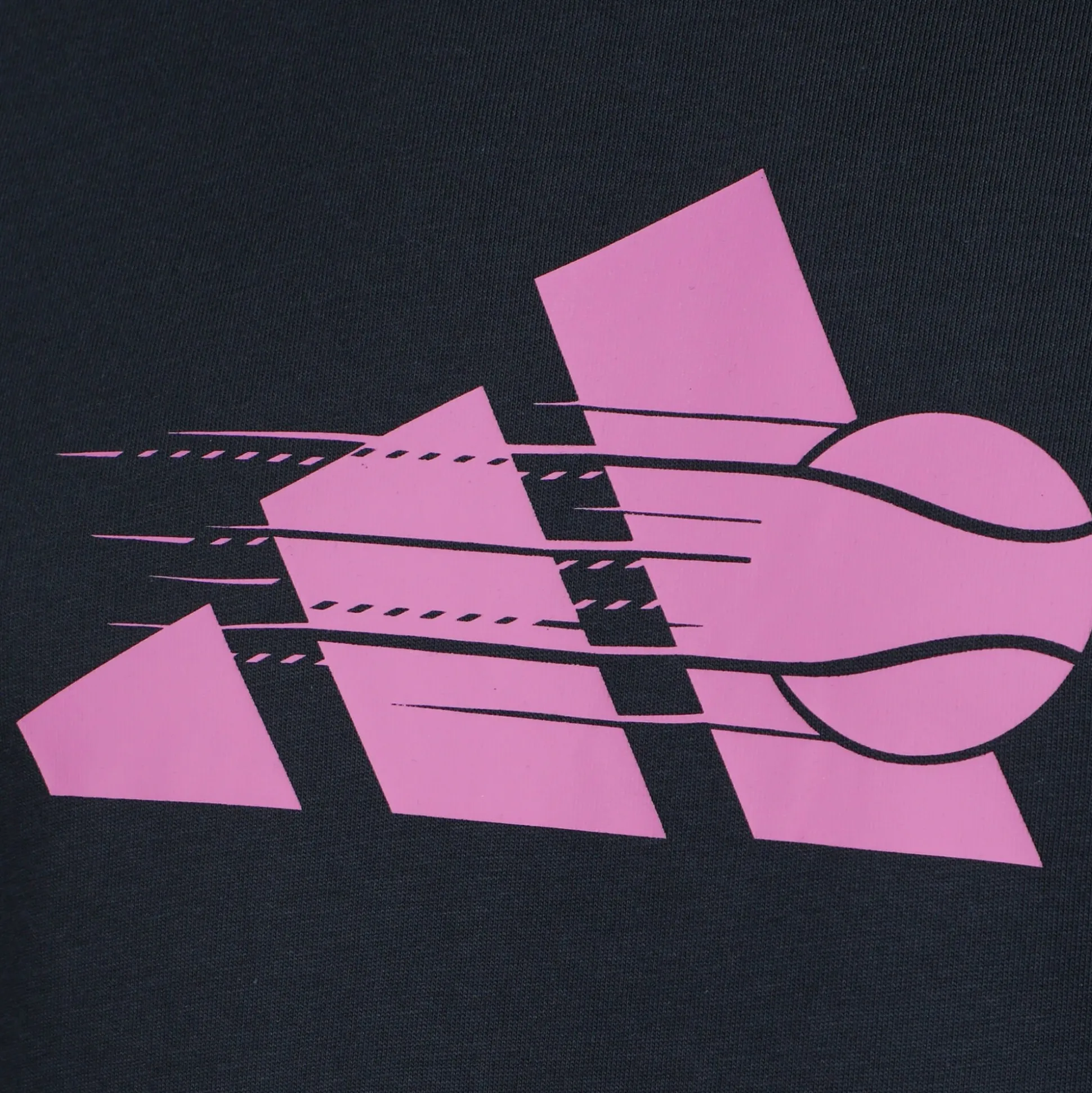 New Tennis 3 Stripes T-Shirt Men - Black, Violet Shirts