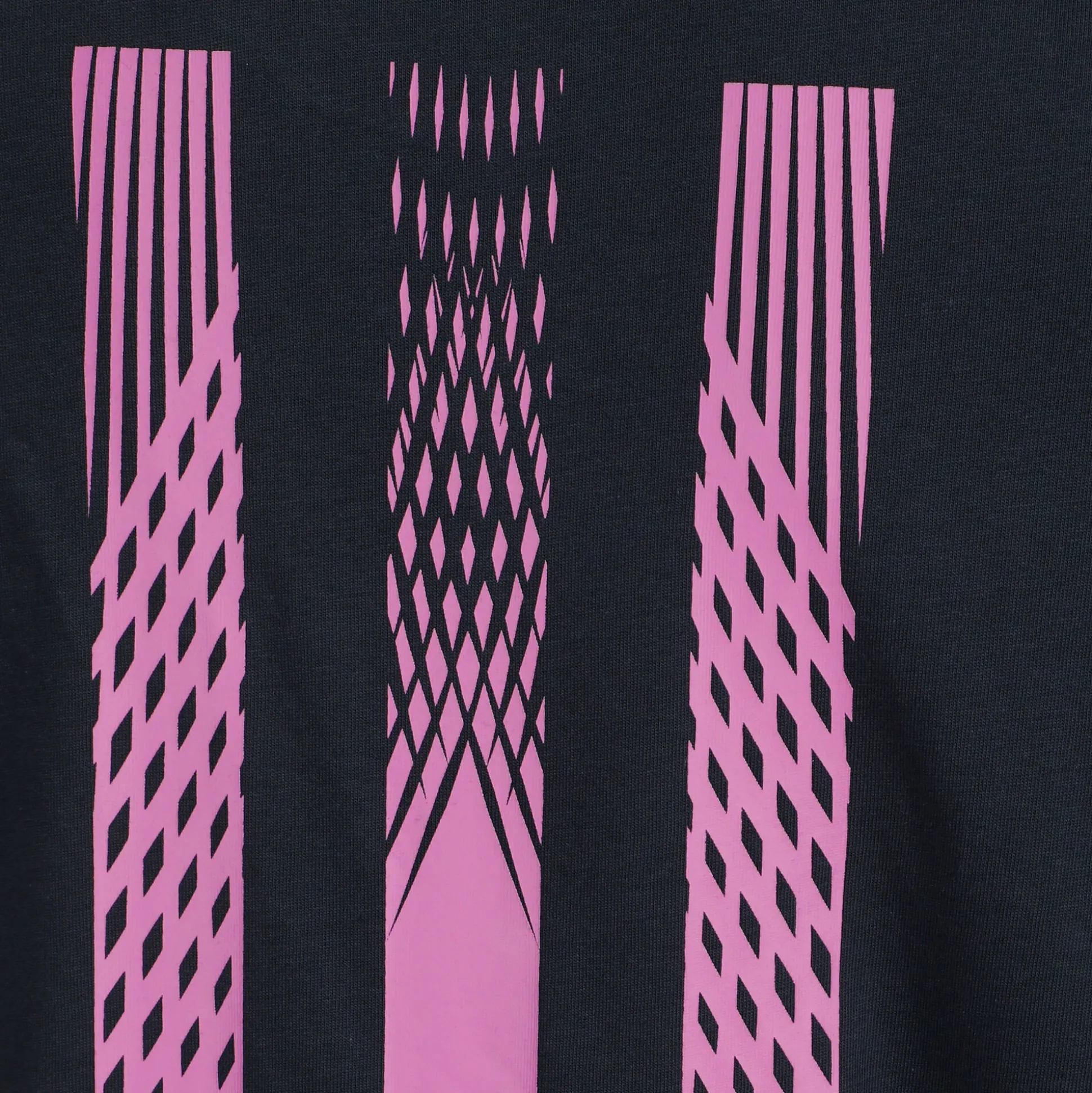 New Tennis 3 Stripes T-Shirt Men - Black, Violet Shirts