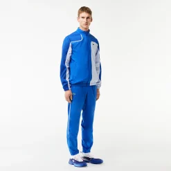 Outlet Tennis Overall Colourblock Tracksuit Men - Blue, White Tracksuits
