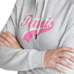 Flash Sale Tennis Signature Hoody Women - Grey, Multicoloured Hoodies & Sweaters