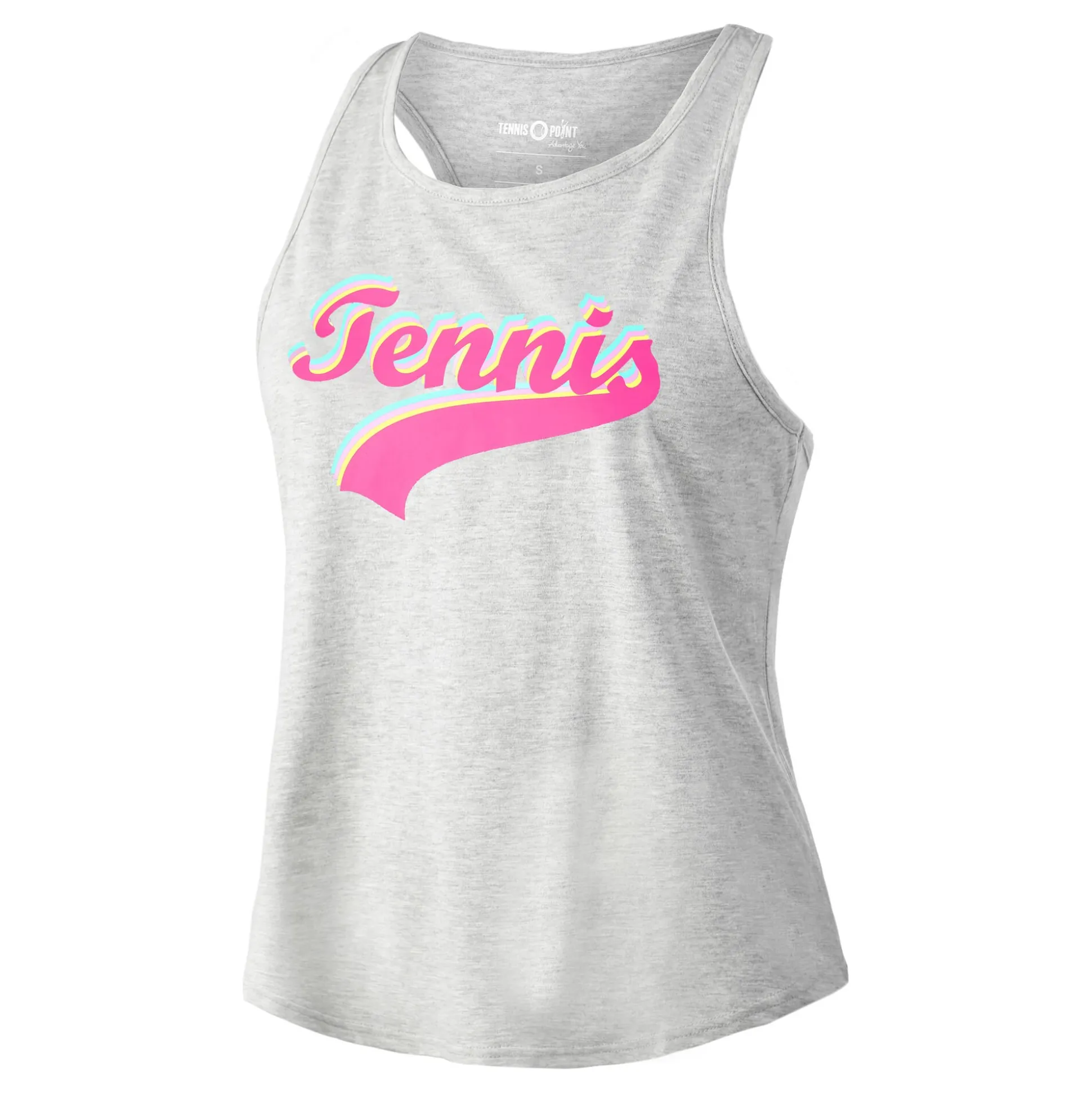 Clearance Tennis Signature Tank Top Women - Grey, Multicoloured Tops