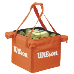 Hot Tennis Teaching Cart Ball Pocket Replacement - Orange Coaching Equipment