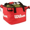 Best Tennis Teaching Cart Ball Pocket Replacement - Red Coaching Equipment