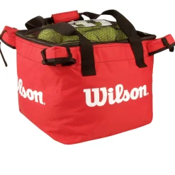 Best Tennis Teaching Cart Ball Pocket Replacement - Red Coaching Equipment