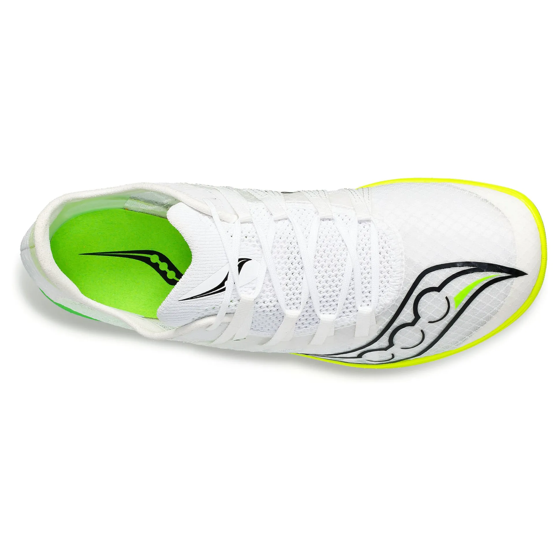Best Sale Terminal VT Spike Shoes Women - White, Neon Green Running Shoes