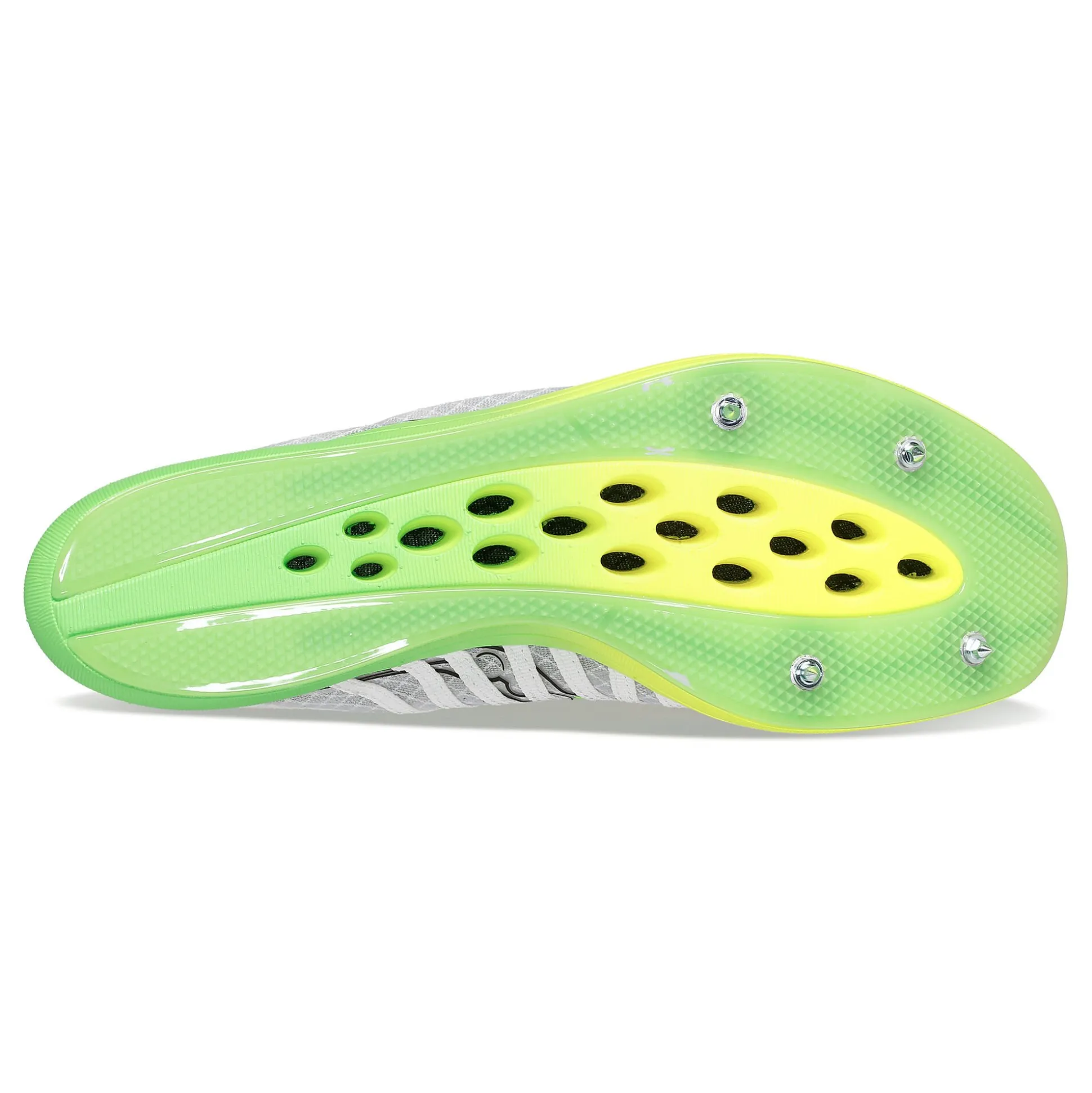 Best Sale Terminal VT Spike Shoes Women - White, Neon Green Running Shoes