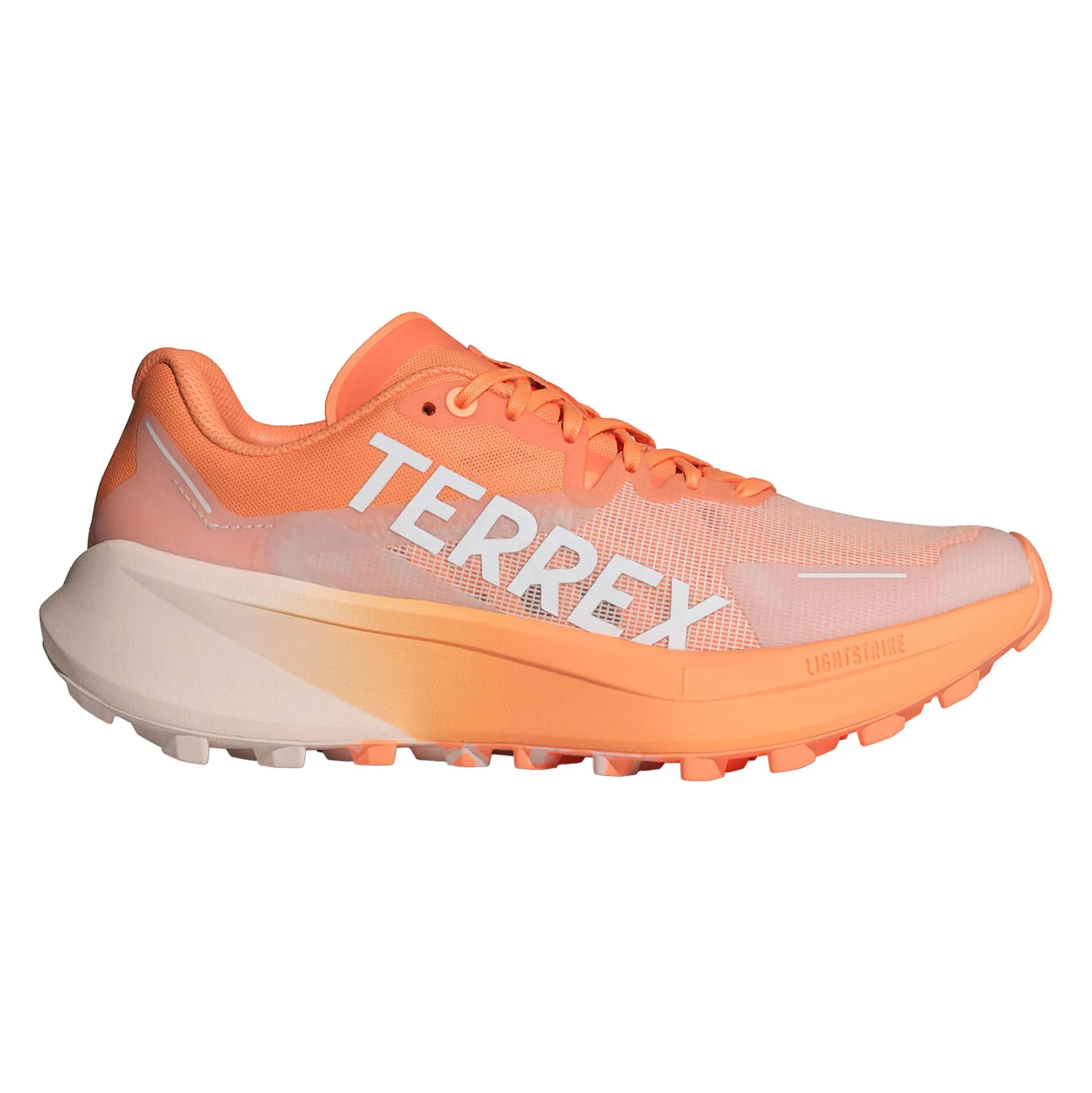 Shop Terrex Agravic 3 Trail Running Shoe Women - Orange, Beige Running Shoes