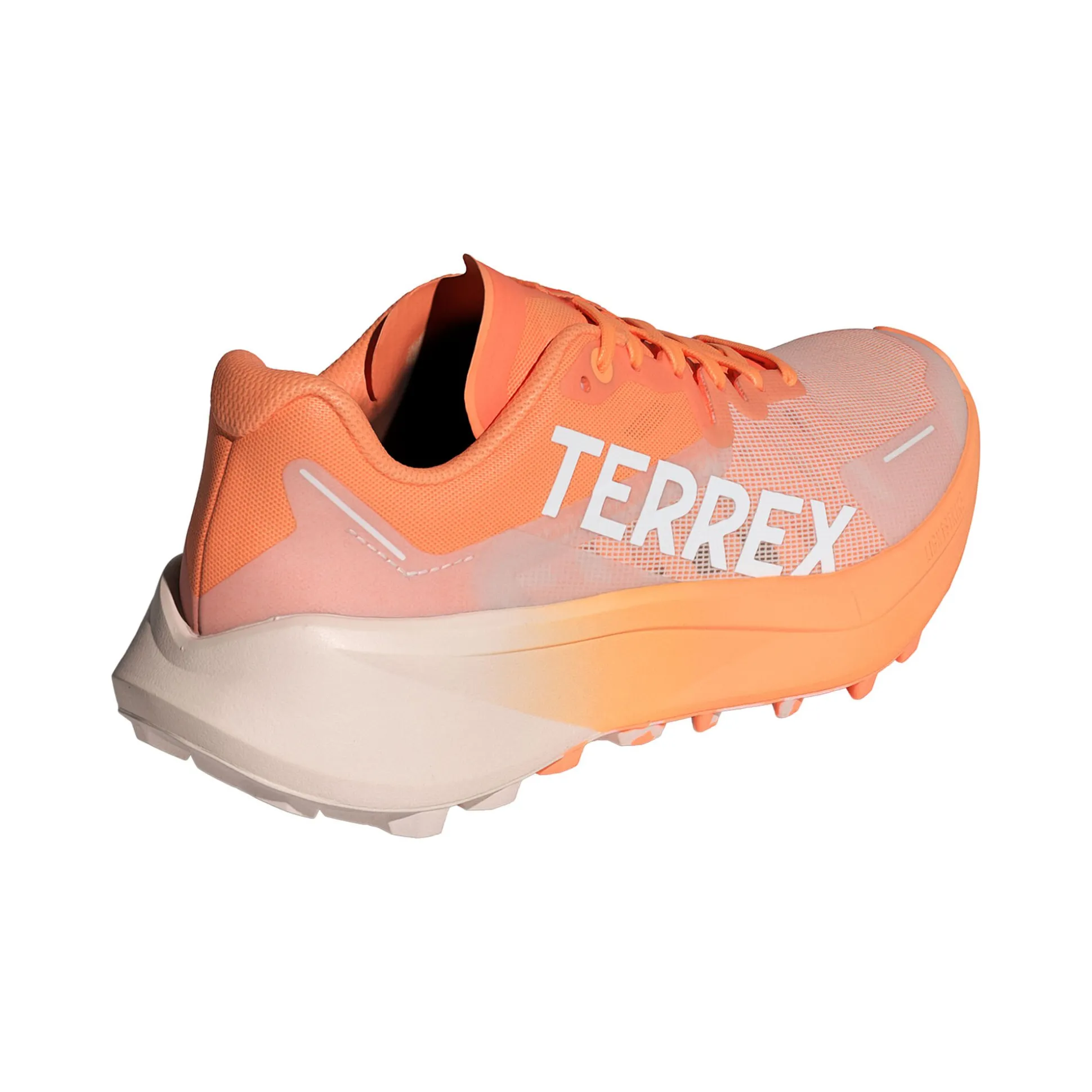 Shop Terrex Agravic 3 Trail Running Shoe Women - Orange, Beige Running Shoes