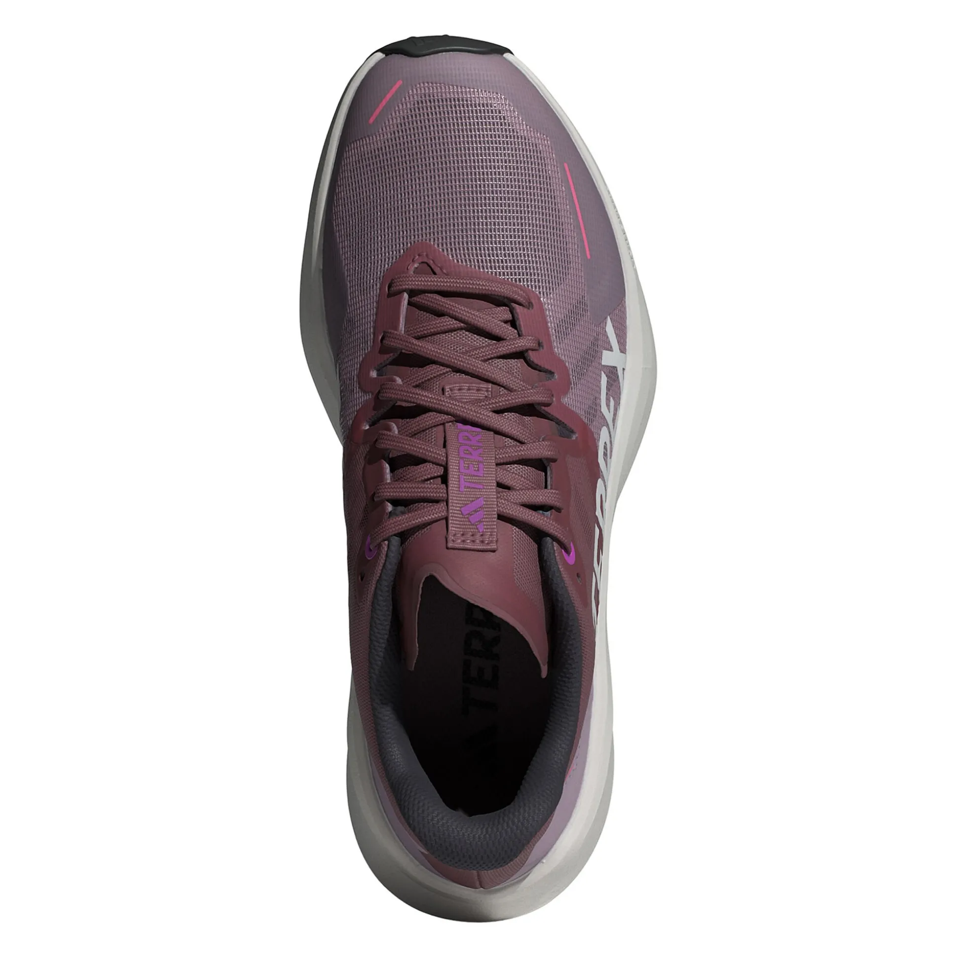 Cheap Terrex Agravic 3 Trail Running Shoe Women - Grey, Dark Red Running Shoes