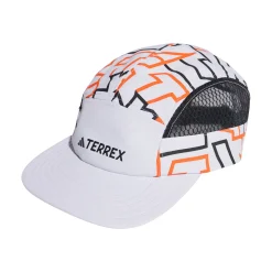 Flash Sale Terrex 5P Cap - White, Multicoloured Accessories|Running Clothing
