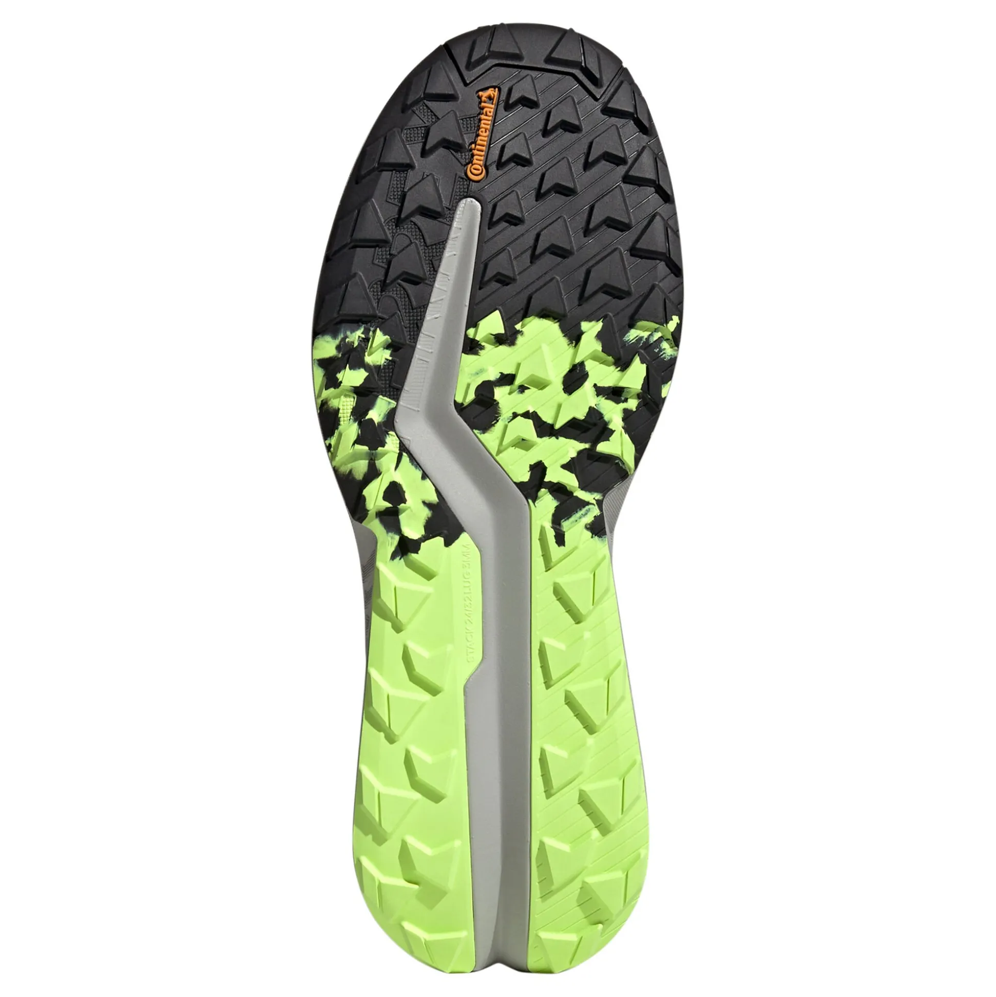Sale Terrex Soulstride Flow GTX Trail Running Shoe Men - Grey, Lime Running Shoes