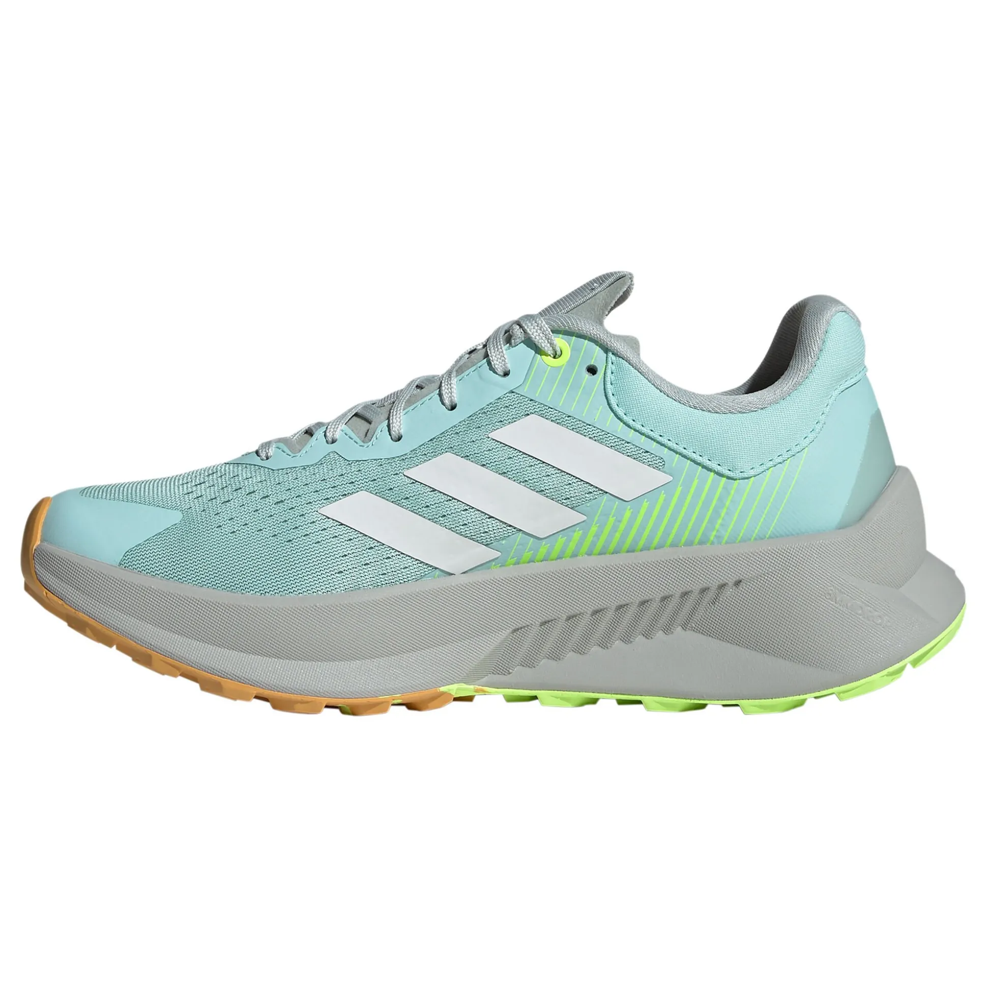 Shop Terrex Soulstride Flow Trail Running Shoe Women - Grey, White Running Shoes