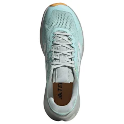Shop Terrex Soulstride Flow Trail Running Shoe Women - Grey, White Running Shoes