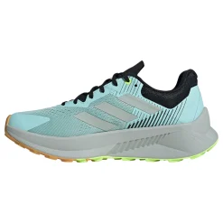 New Terrex Soulstride Flow Trail Running Shoe Men - Grey, Lime Running Shoes