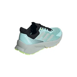 New Terrex Soulstride Flow Trail Running Shoe Men - Grey, Lime Running Shoes