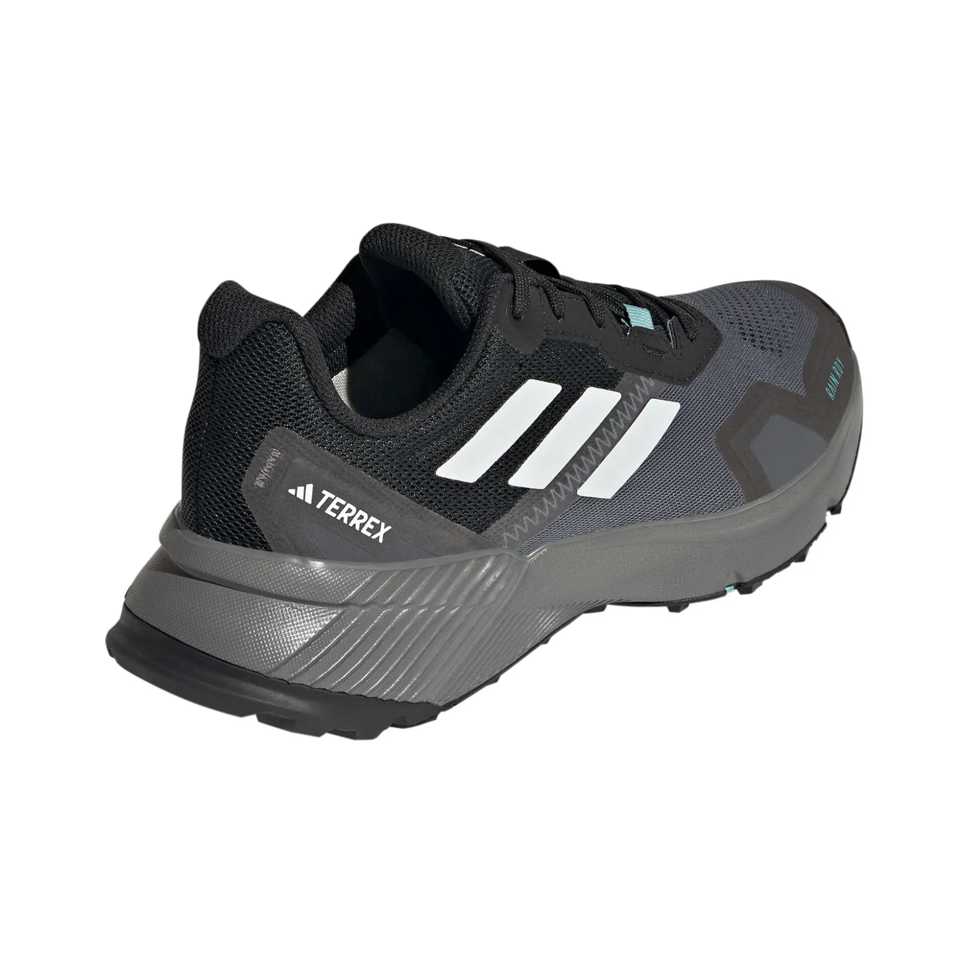 Clearance Terrex Soulstride RainReady Trail Running Shoe Women - Black, White Running Shoes