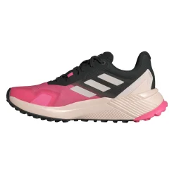 Store Terrex Soulstride RainReady Trail Running Shoe Women - Black, Pink Running Shoes