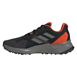 Clearance Terrex Soulstride Trail Running Shoe Men - Black, Orange Running Shoes