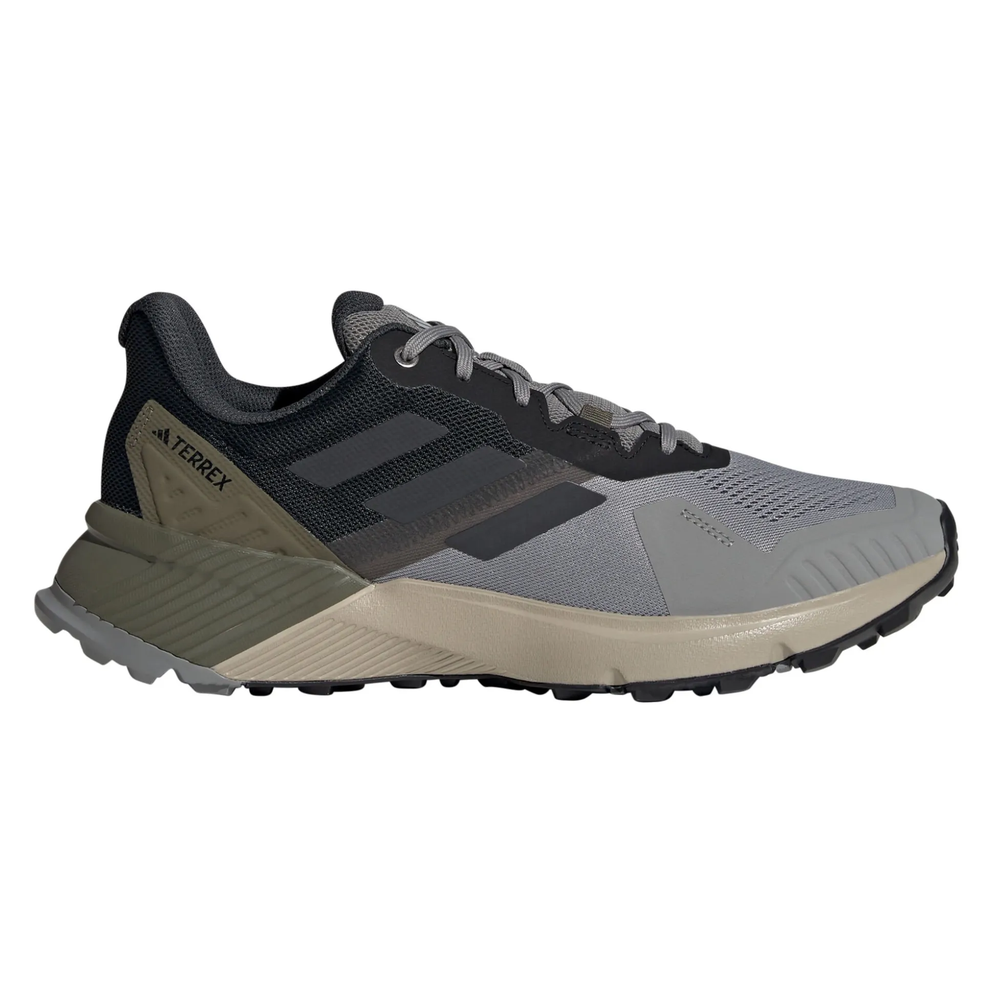 Clearance Terrex Soulstride Trail Running Shoe Men - Grey, Black Running Shoes