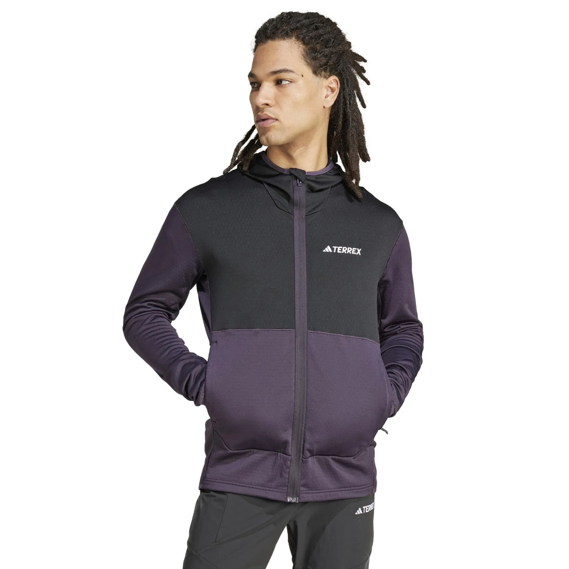 Shop Terrex XPR Light Flatlock Running Jacket Men - Dark Blue Running Clothing