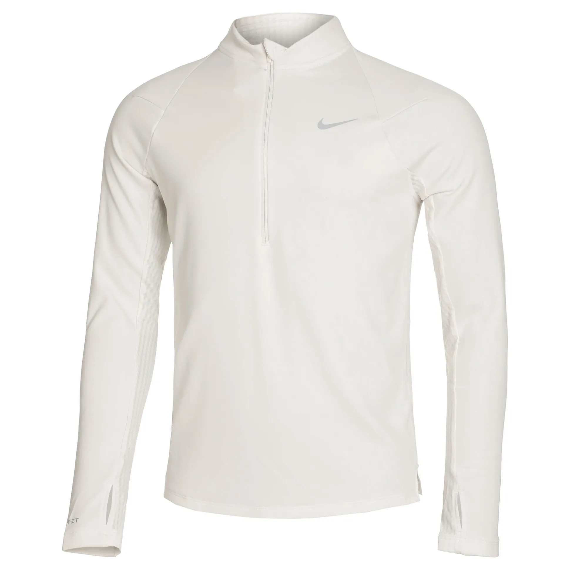 Best Sale TF RDVN Element Half-Zip Running Top Men - Beige, Grey Running Clothing