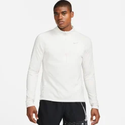 Best Sale TF RDVN Element Half-Zip Running Top Men - Beige, Grey Running Clothing