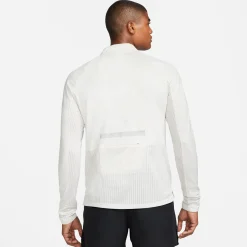 Best Sale TF RDVN Element Half-Zip Running Top Men - Beige, Grey Running Clothing
