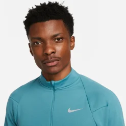 Outlet TF RDVN Element Half-Zip Running Top Men - Blue, Grey Running Clothing