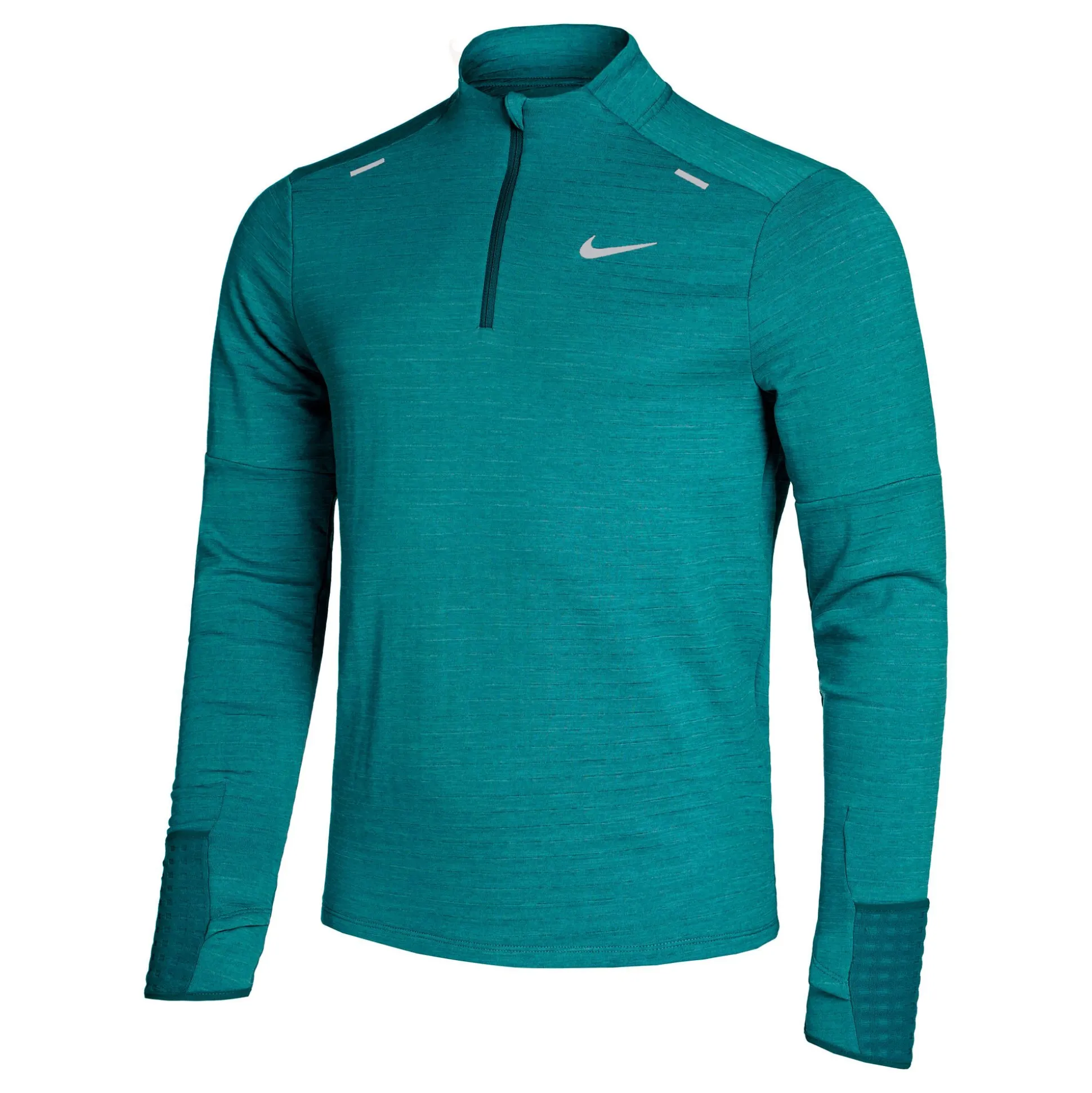 Outlet TF Repel Element Half-Zip Quarter-Zip Running Top Men - Petrol, Grey Running Clothing