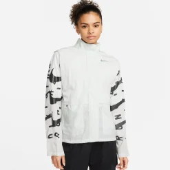 Sale TF Run Division Running Jacket Women - White, Black Running Clothing