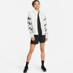 Sale TF Run Division Running Jacket Women - White, Black Running Clothing