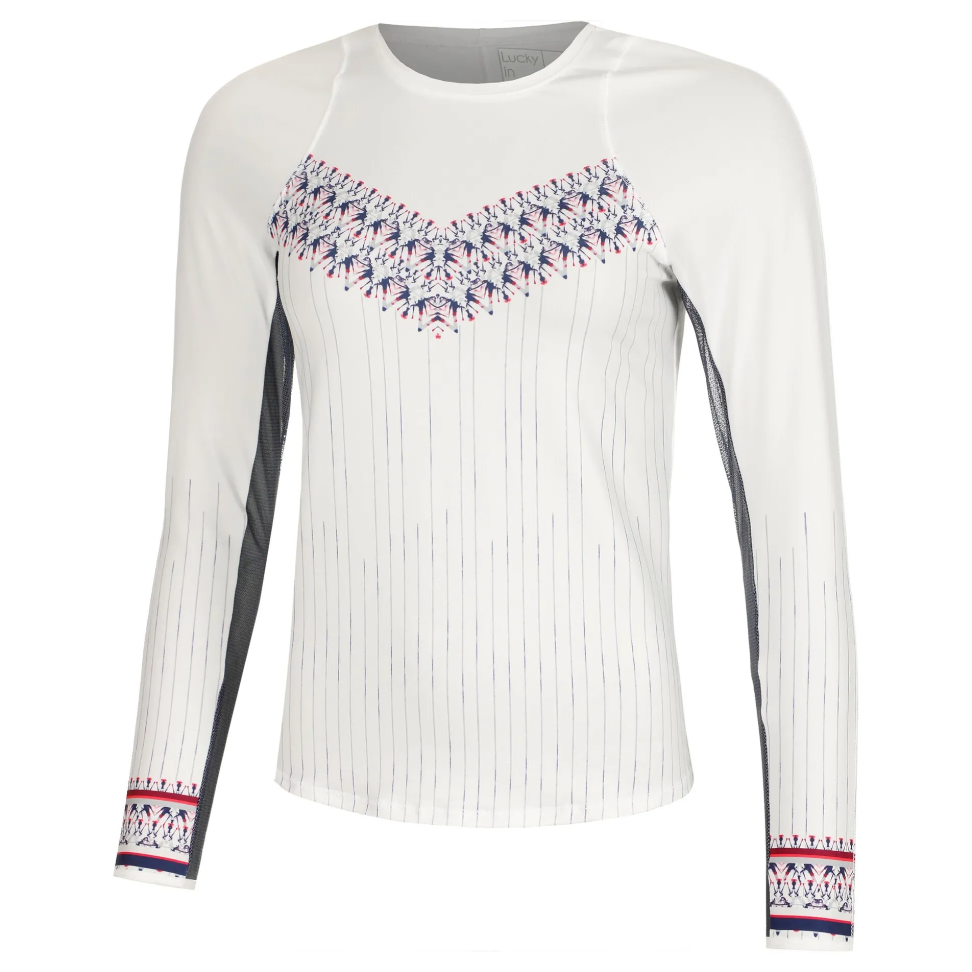 Sale The Berry Buzz Long Sleeve Women - White, Multicoloured Shirts