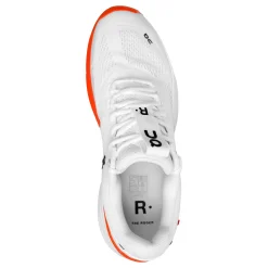 Outlet The Roger Pro Clay Court Shoe Men - White, Orange Clay Court Shoes