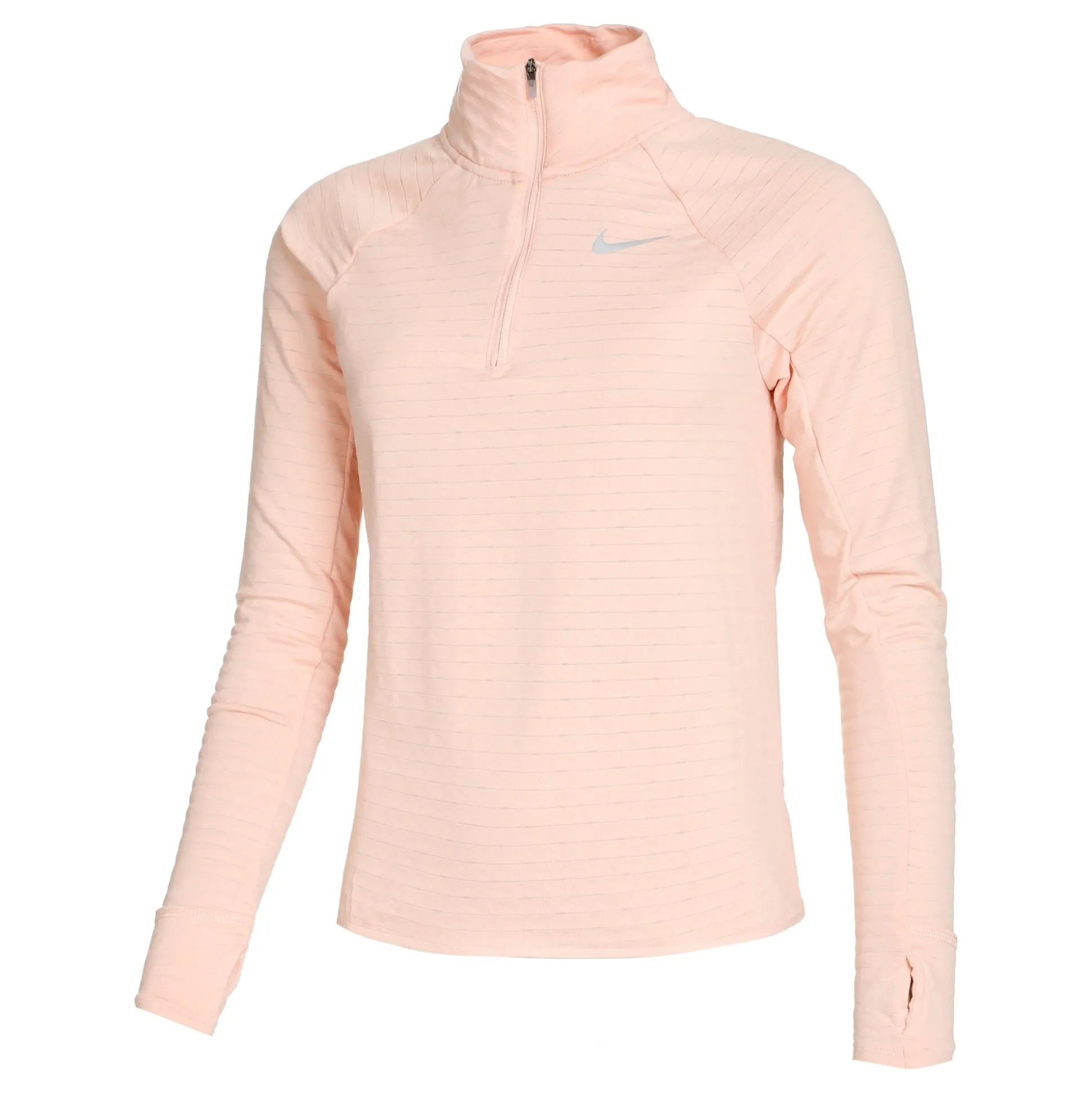 Cheap Therma-Fit Element Half-Zip Running Top Women - Coral, Grey Running Clothing