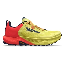 Sale Timp 5 Trail Running Shoe Women - Neon Yellow, Coral Running Shoes