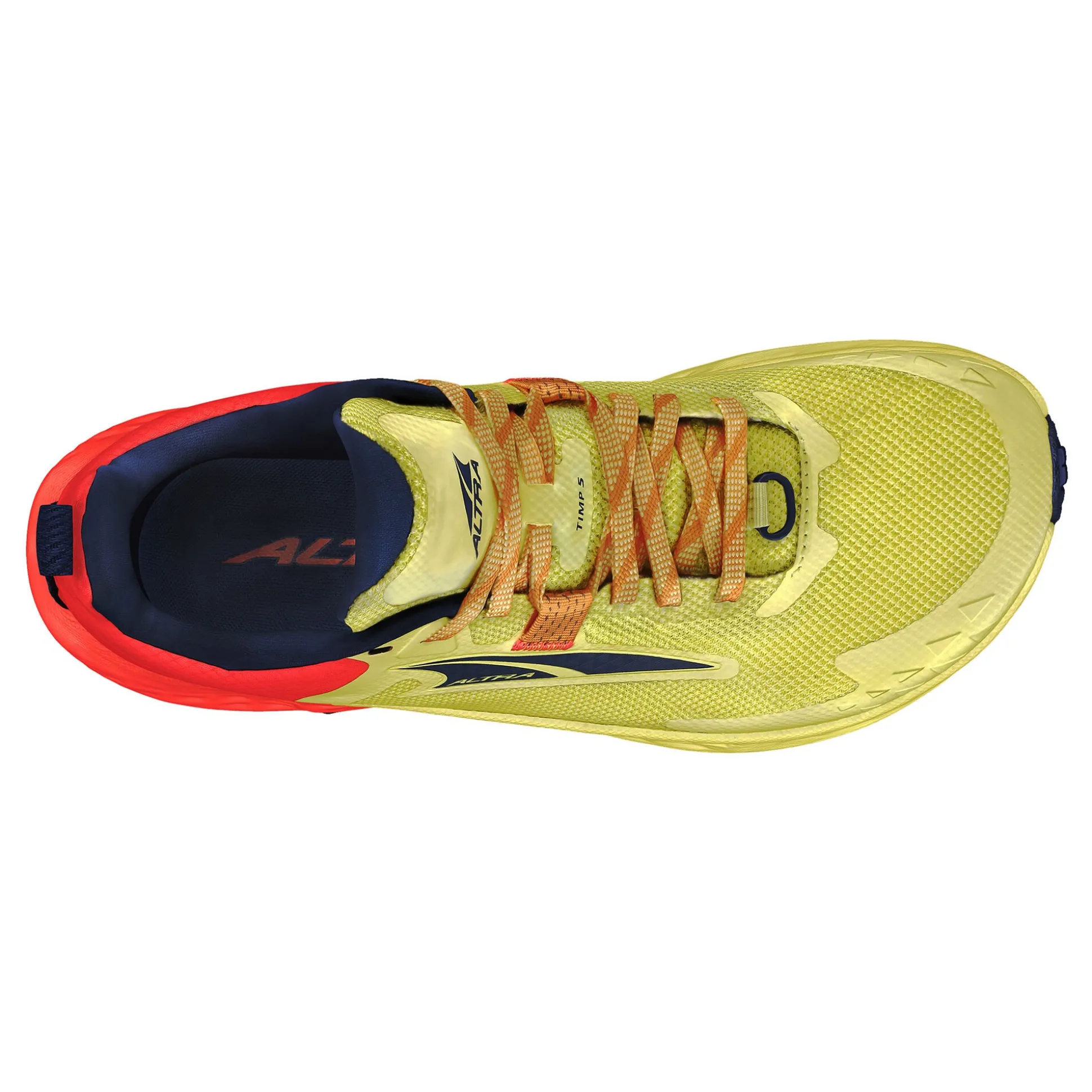Sale Timp 5 Trail Running Shoe Women - Neon Yellow, Coral Running Shoes