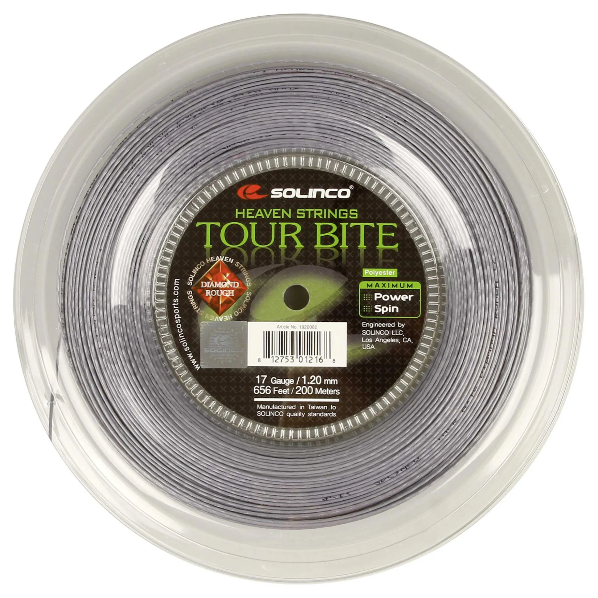 Flash Sale Tour Bite Diamond Rough String Reel 200m - Silver String Reels